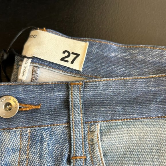 Rag & Bone BRYON STRETCH MIRAMAR NINA CIGARETTE Patchwork “PJ” Jeans - Picture 5 of 5